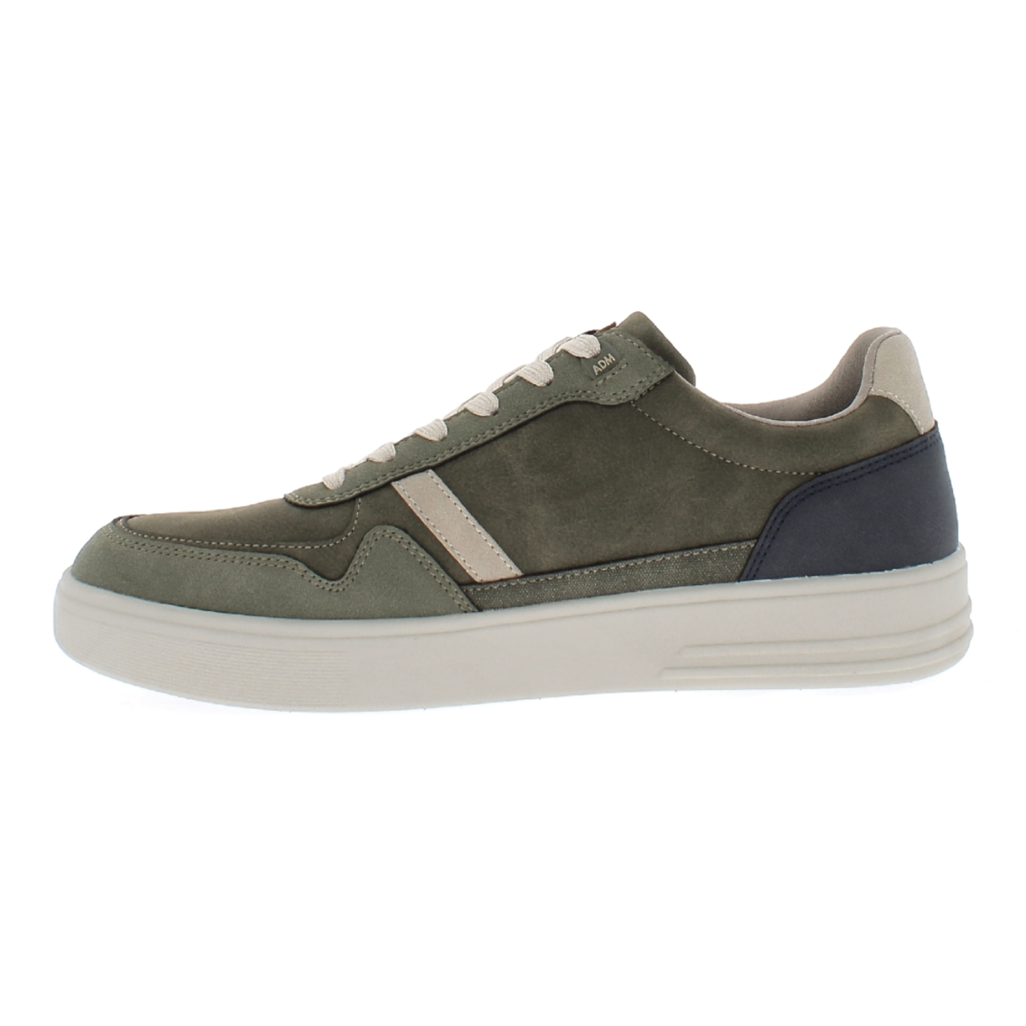 Armata di Mare Scarpe Uomo Sneakers Basse Stringate con Soletta Rimovibile in Memory Foam AMU W24M608 Olive