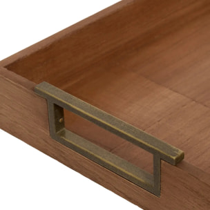 Lot de 2 plateaux rectangulaires Sael