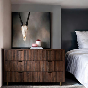 Commode bois recyclé brun 140 cmQUEENSTOWN