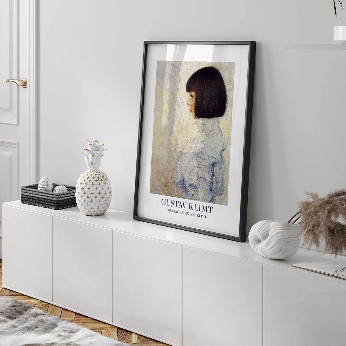 Affiche de Gustav Klimt Portrait d'hélène Affiche seule