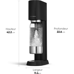 Machine à soda SODASTREAM ENSO noire