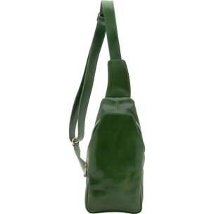 Marsupio  da uomo In Vera pelle Made in Italy 33x17x7 cm