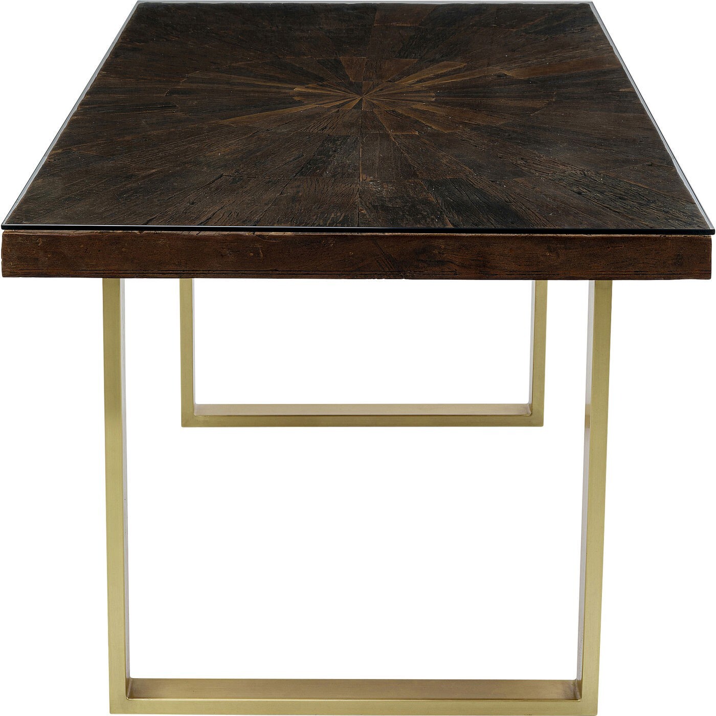 Table Conley pieds laiton Kare Design