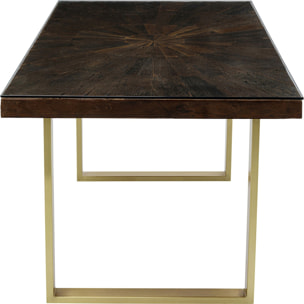 Table Conley pieds laiton Kare Design