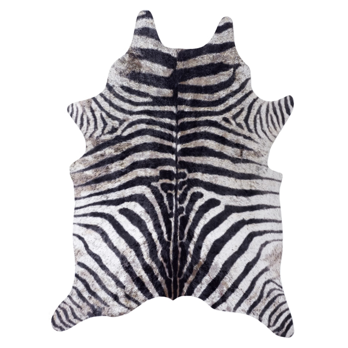 Tapis Imitation Peau De Zebre 120x158cm