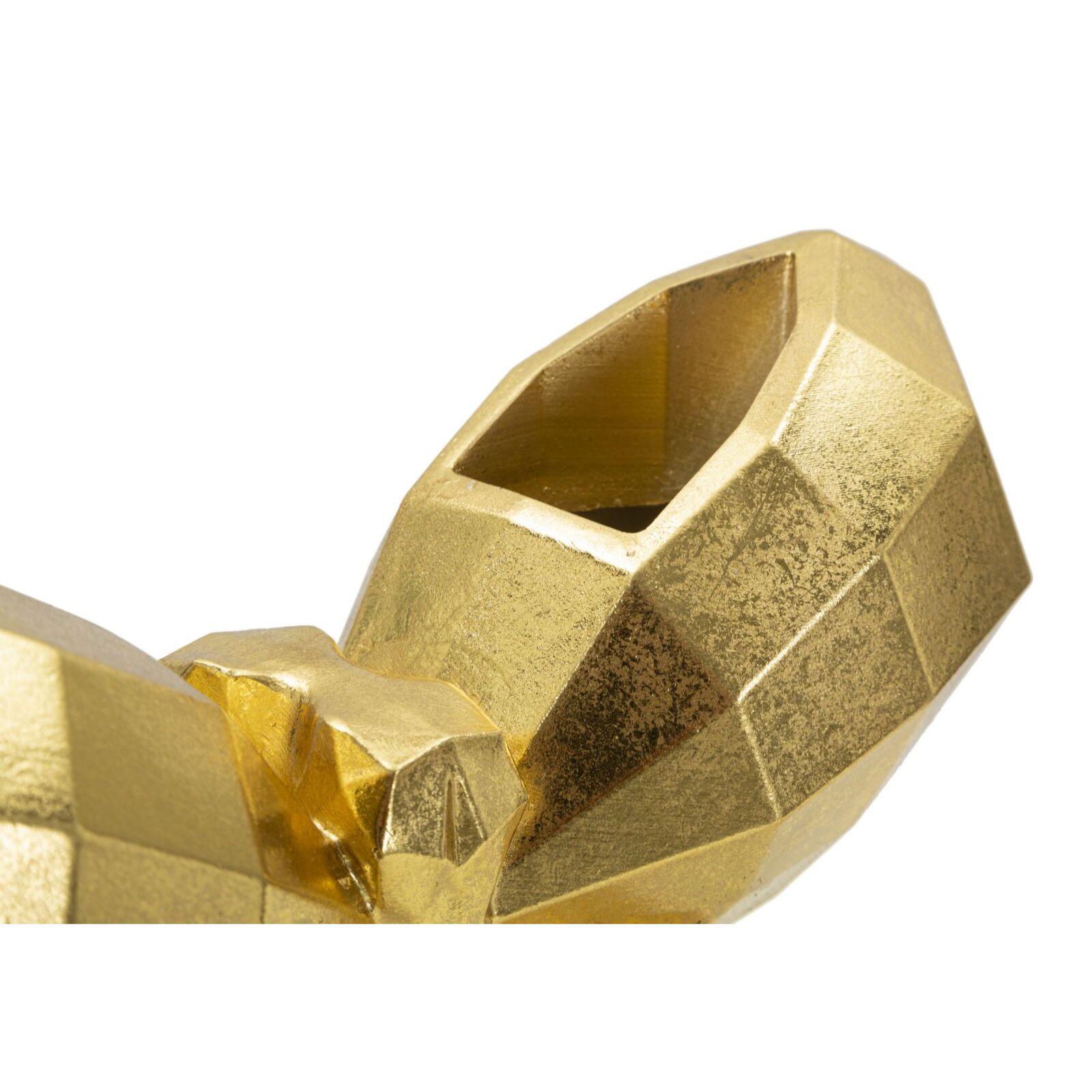 VASO BUTTERFLY GOLD CM 22,5X8X15