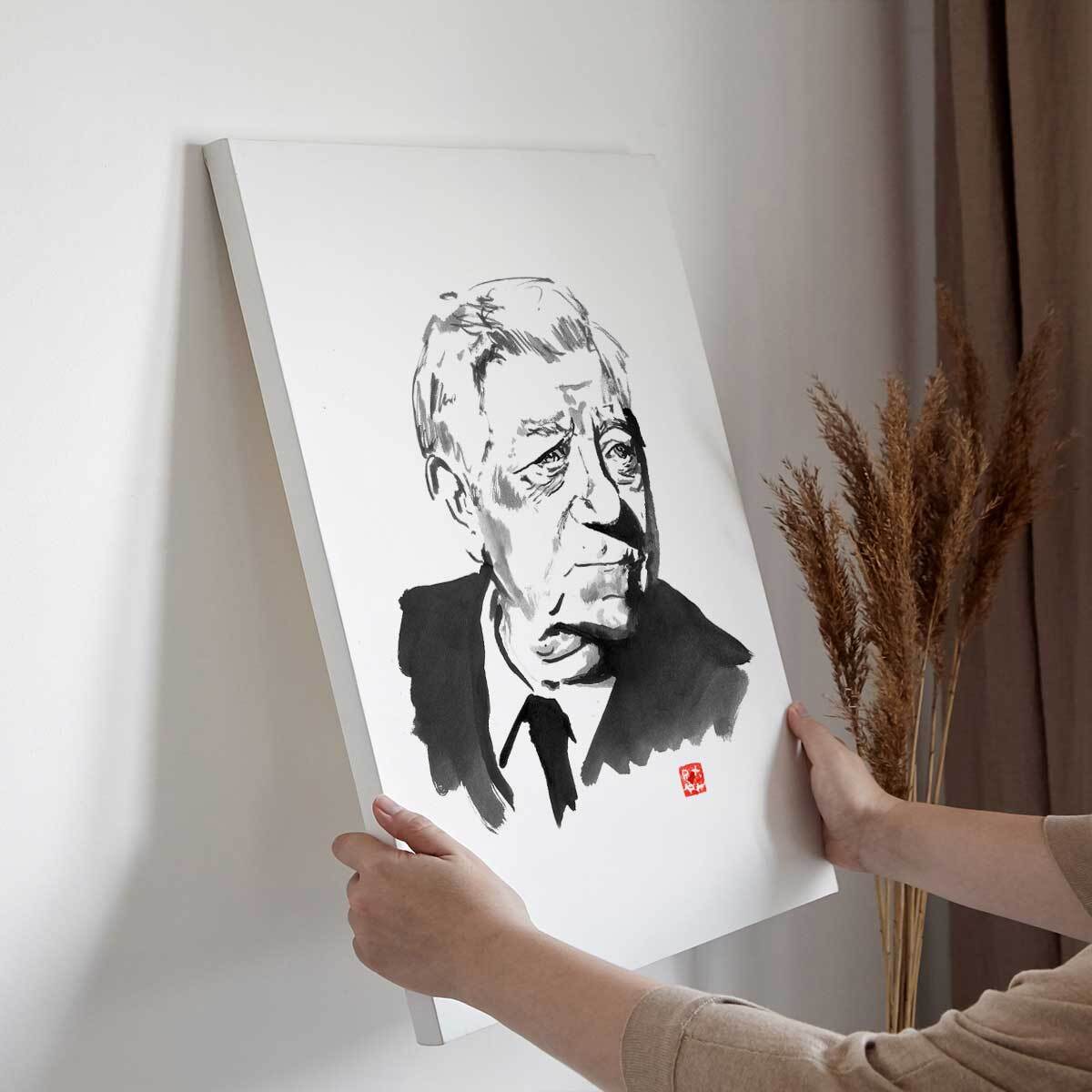Tableau cinema Jean Gabin Toile imprimée