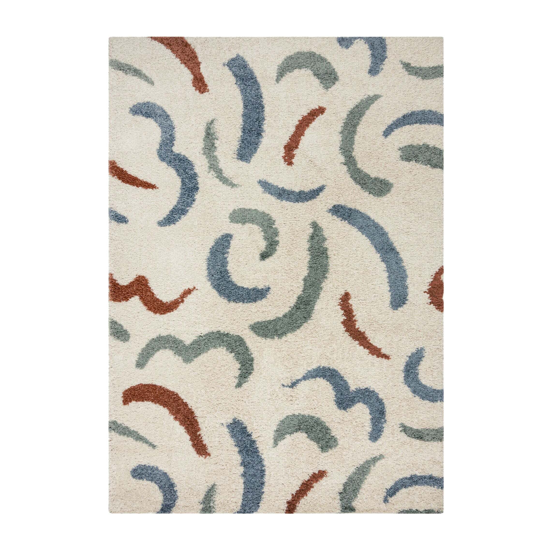 Tapis SQUIGGLE Multicolore