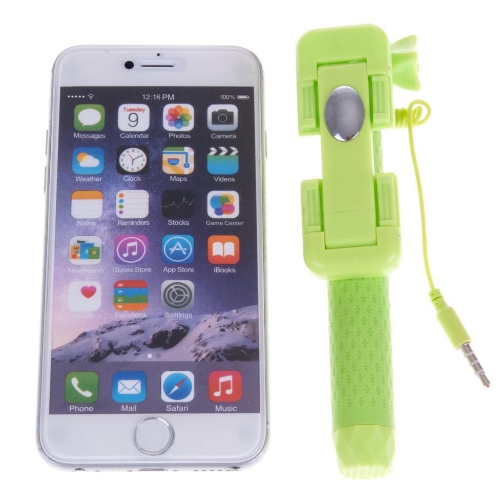 Mini selfie stick con specchio