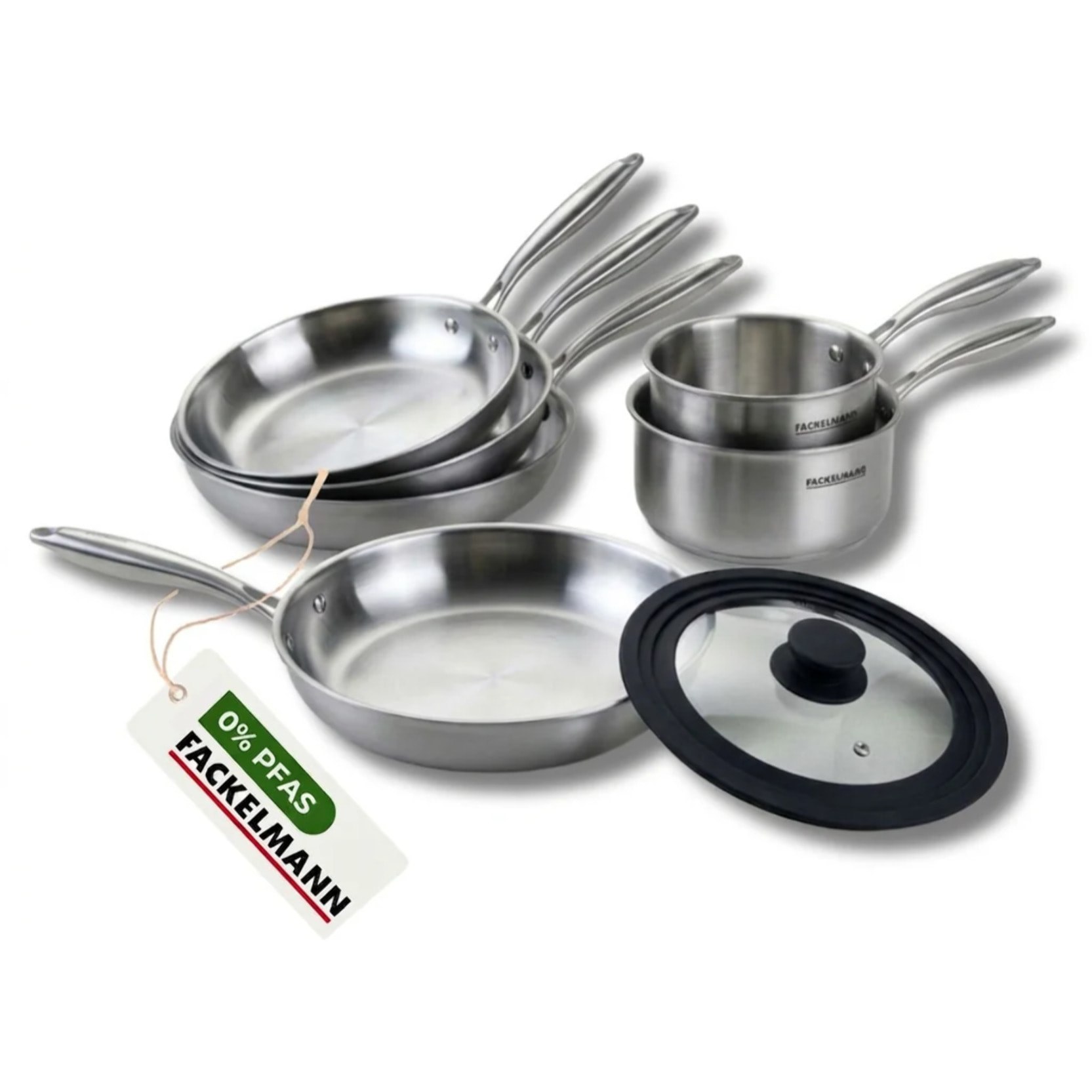 Poêle en inox 18/10 Triply Fackelmann Vita3