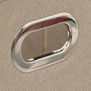 Panier tissu 15x31cm "Mix N' Modul" lin