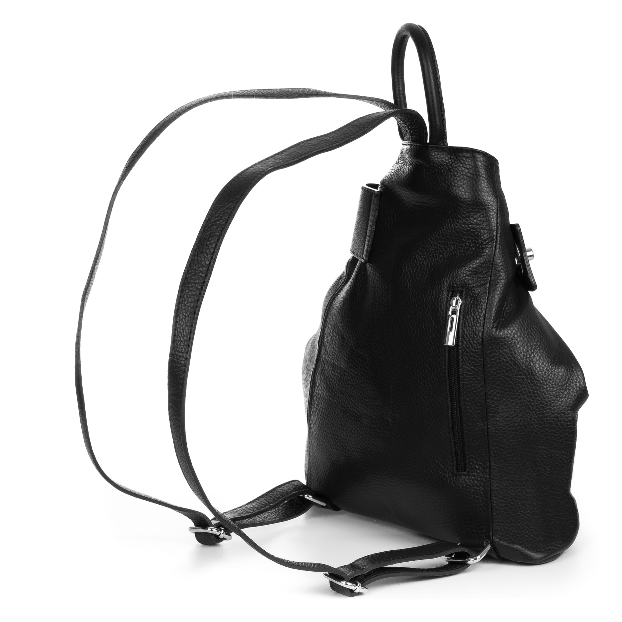 Edvige Bolso mochila Mujer.Piel auténtica Dollaro