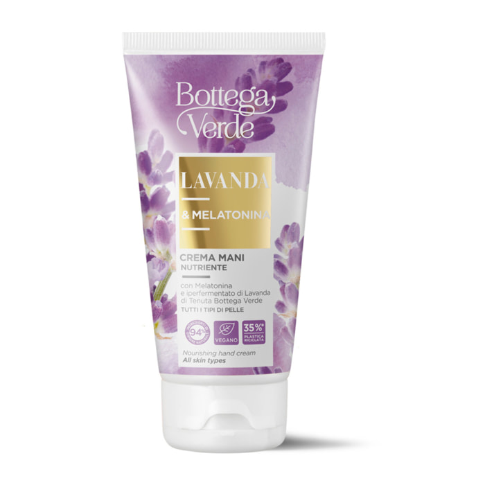 Lavanda Melatonina - Crema mani nutriente