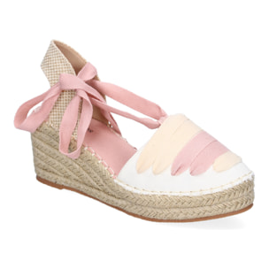 Sandalia de Mujer con Cuña de Yute, Diseño Moderno, Perfectas para PrimaveraVerano