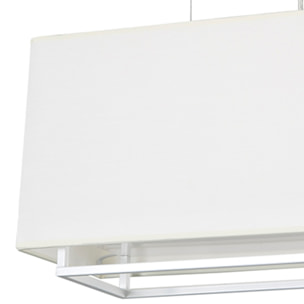 VESPER 600 Colgante blanca