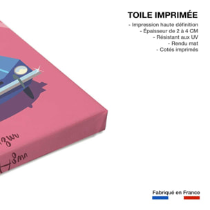 Tableau cote d'azur riviera  Toile imprimée