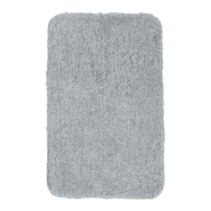 Tapis de bain tufté uni ESSENTIAL gris