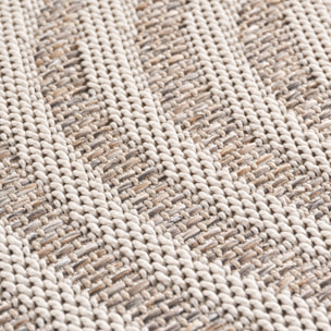 TENERIFE - Tapis intérieur/extérieur beige, design graphique