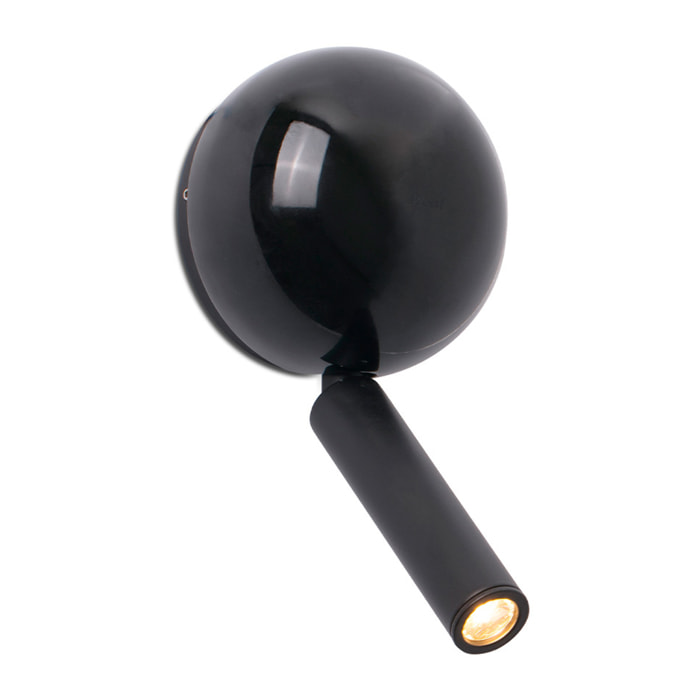 PRESS Lampe applique lecteur noir