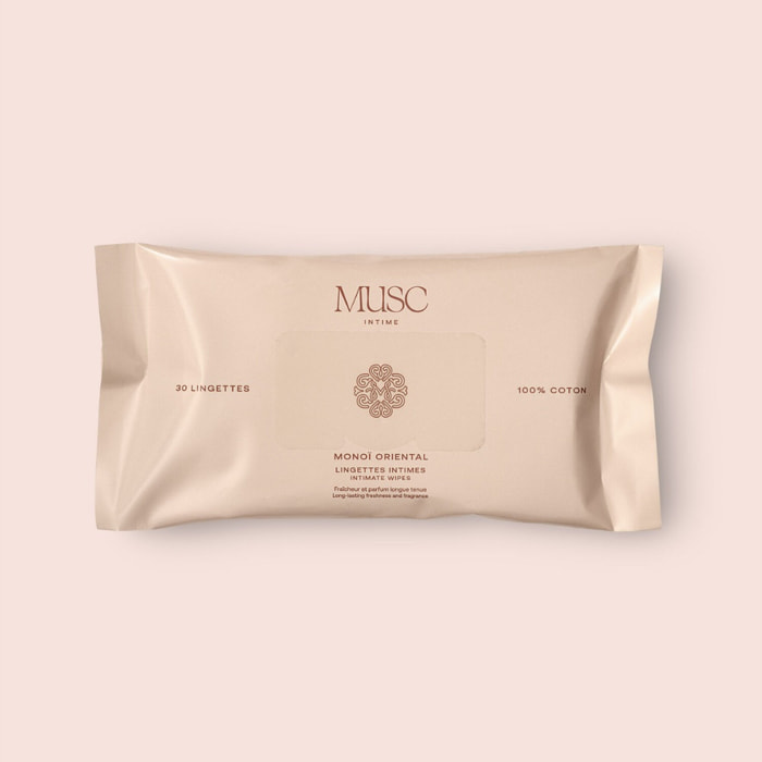 Monoi Oriental - Lingettes Intimes 30 unités