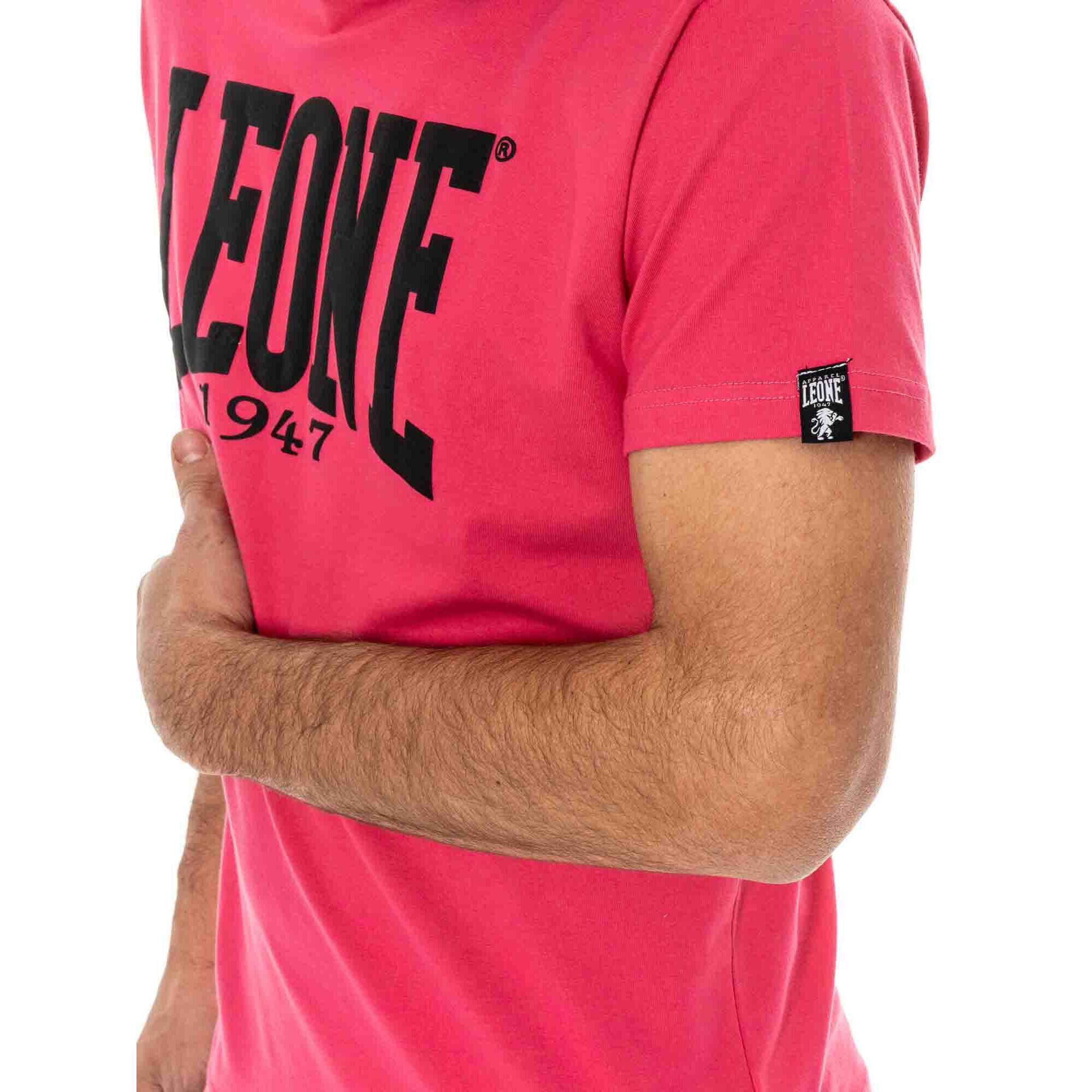 T-shirt da uomo in cotone elasticizzato Leone Summer Vibes