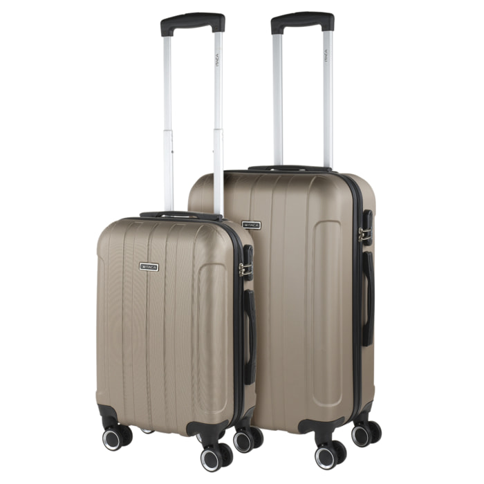 Maleta Itaca Havel Set De 2 Unidades Champagne