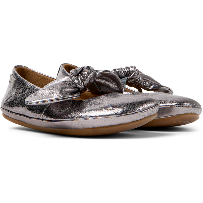 Ballerine - CAMPER Right - Grigio - Pelle liscia