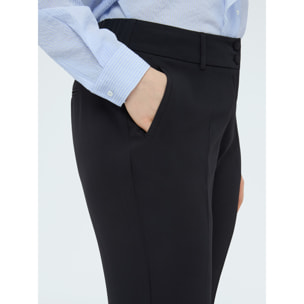 Fiorella Rubino - Pantalones New York en tejido elástico - Negro