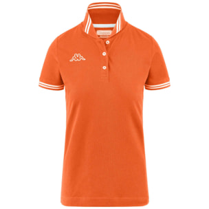 Camisas de polo Kappa Mujer Logo Maltax Wss Slim