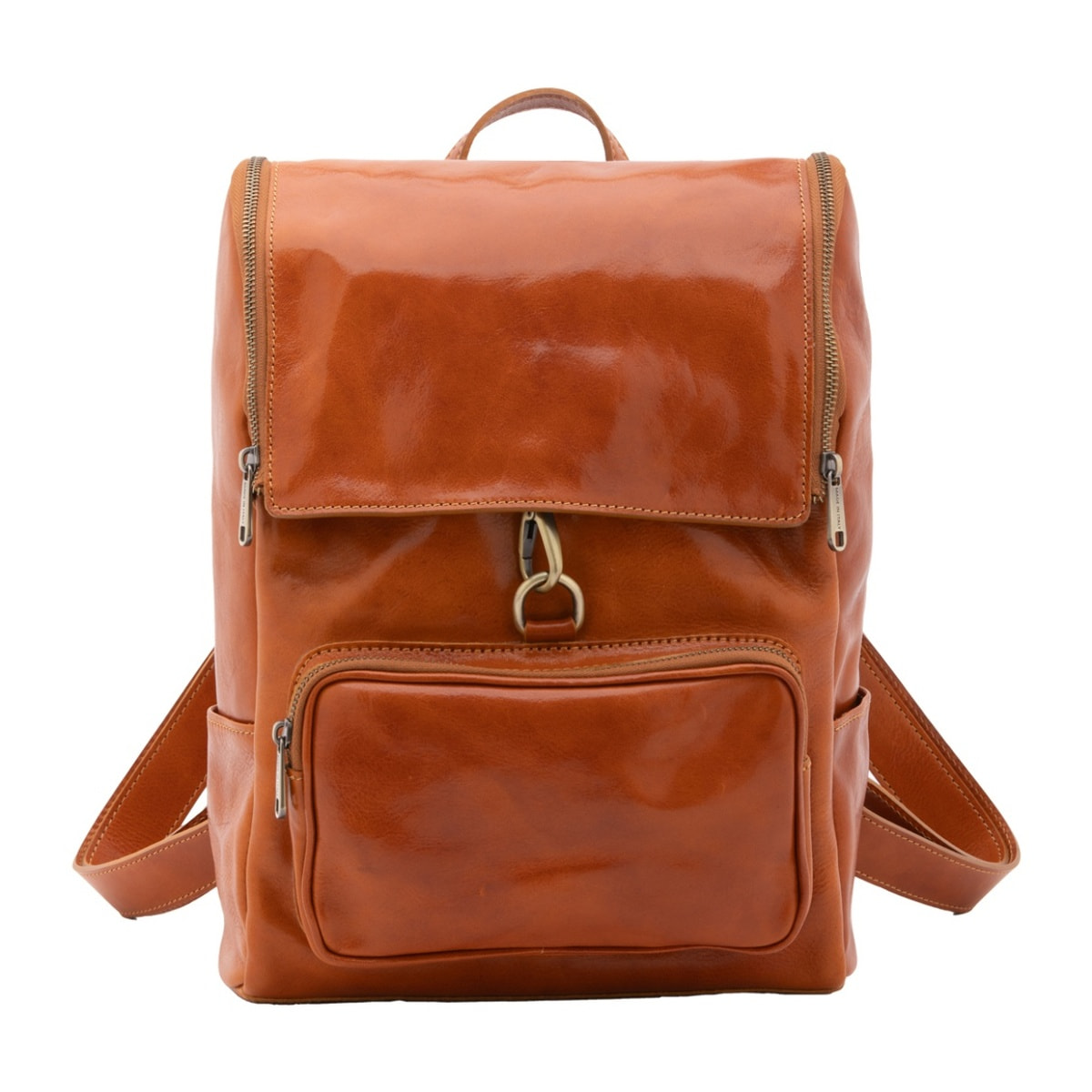 Borsa a spalla da donna - Modello Eris Elite - Vera pelle - 27.0 x 35.0 x 9.0 cm