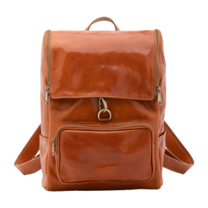 Borsa a spalla da donna - Modello Eris Elite - Vera pelle - 27.0 x 35.0 x 9.0 cm