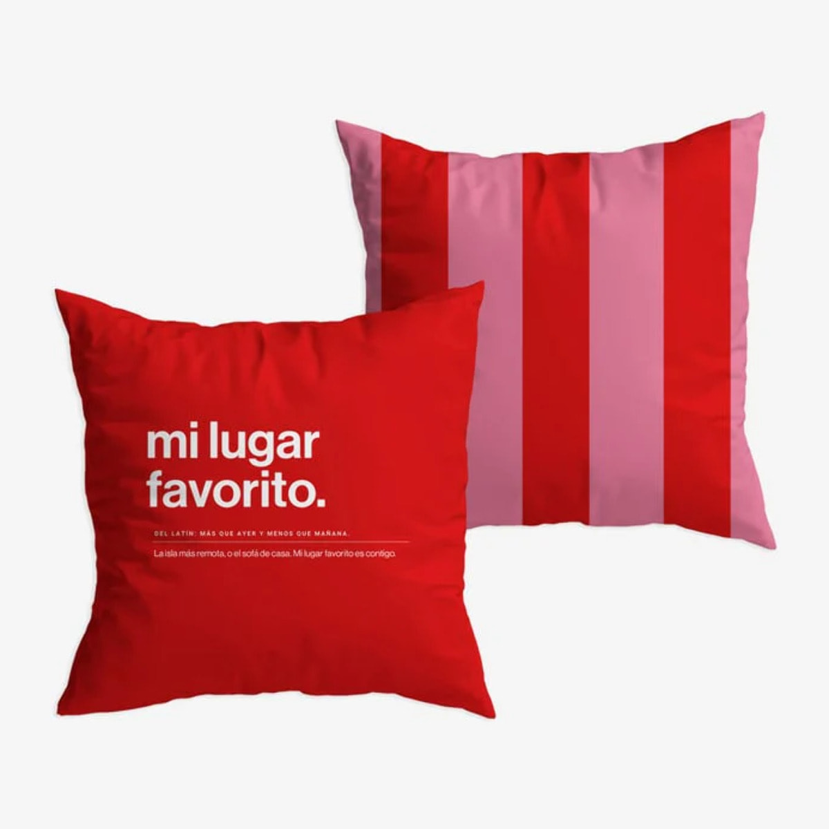 Funda de Cojín "Mi lugar favorito" Definición
