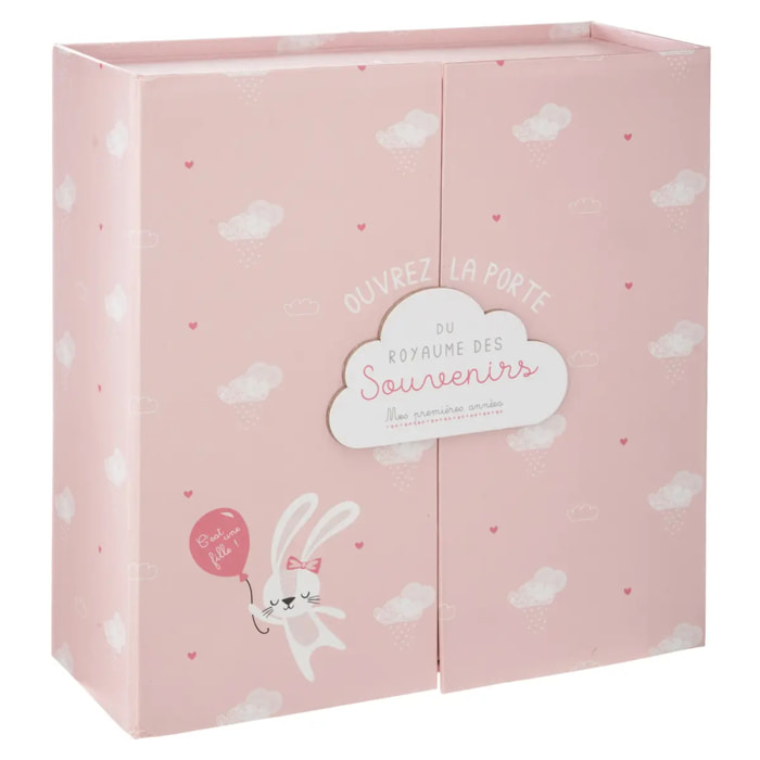 Coffret de naissance souvenirs nuage 9 tiroirs PPR