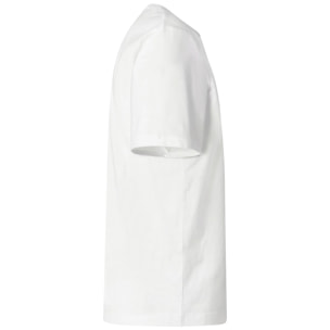 T-Shirts & Top Kappa Uomo Logo Getto Bianco
