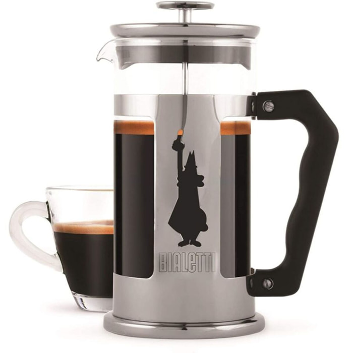 Cafetière à piston BIALETTI French Press Preziosa - capacité 3 tasses