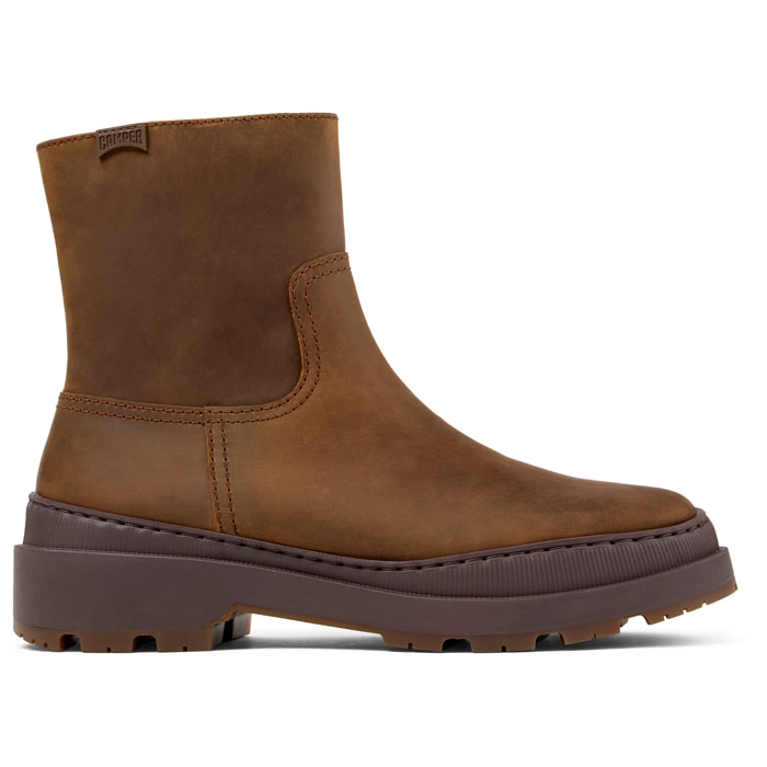 Botines - CAMPER Brutus Trek - Marron - Cuero Nubuck