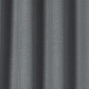 Rideau en 100% lin Libeccio - Gris clair
