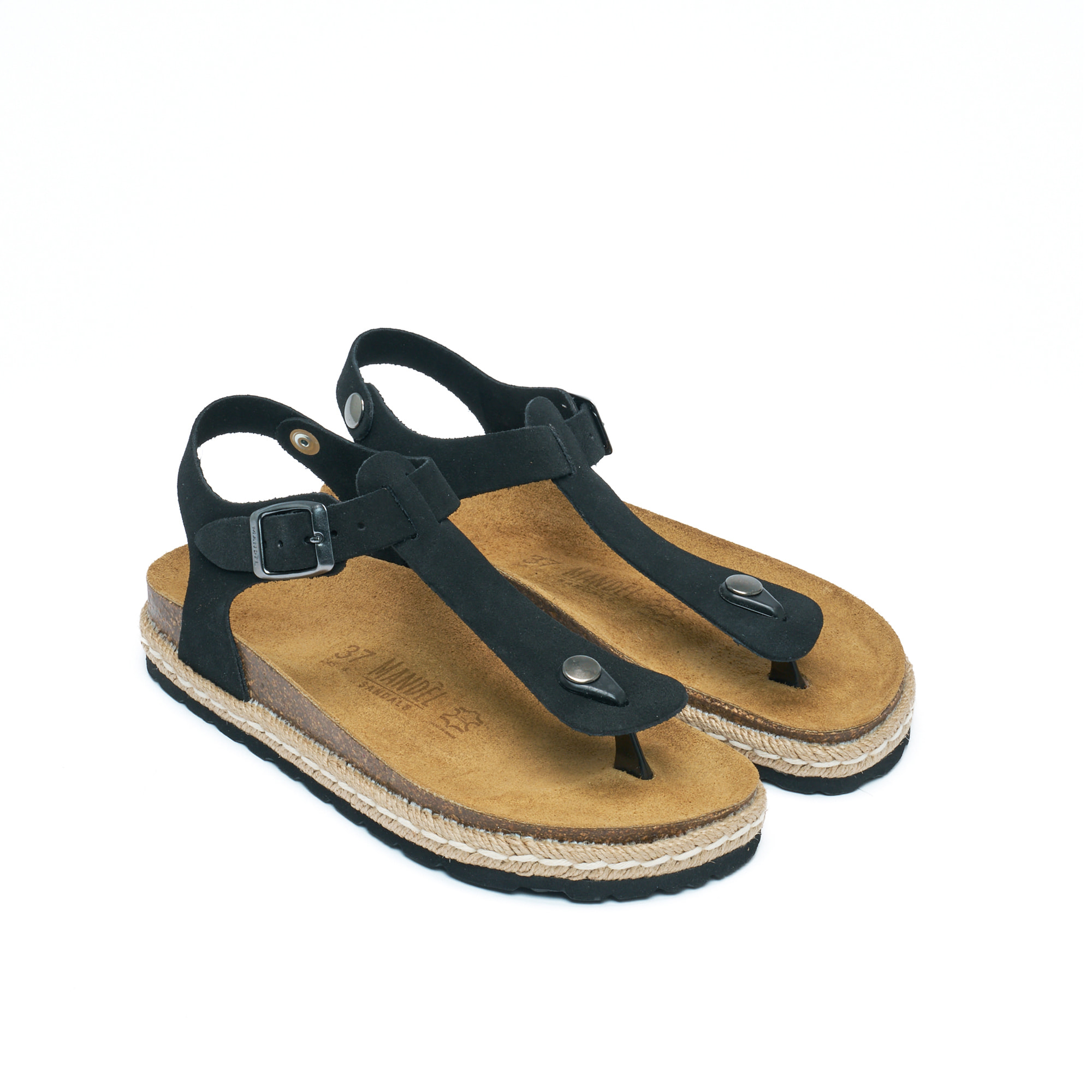 Sandalo Mandèl Nero