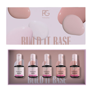 Set de base coat Build it - 5x 15 ml