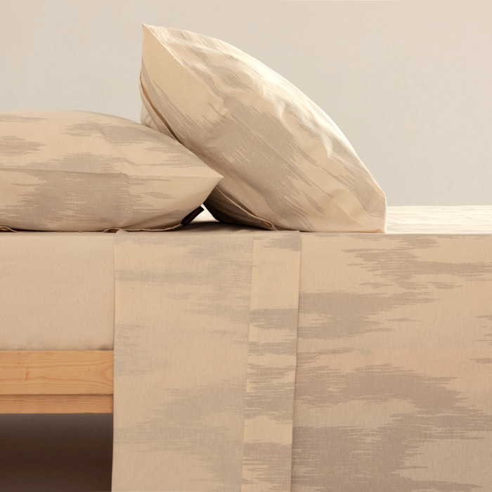 Ensemble de draps en percale 78 fils Mahón Gris