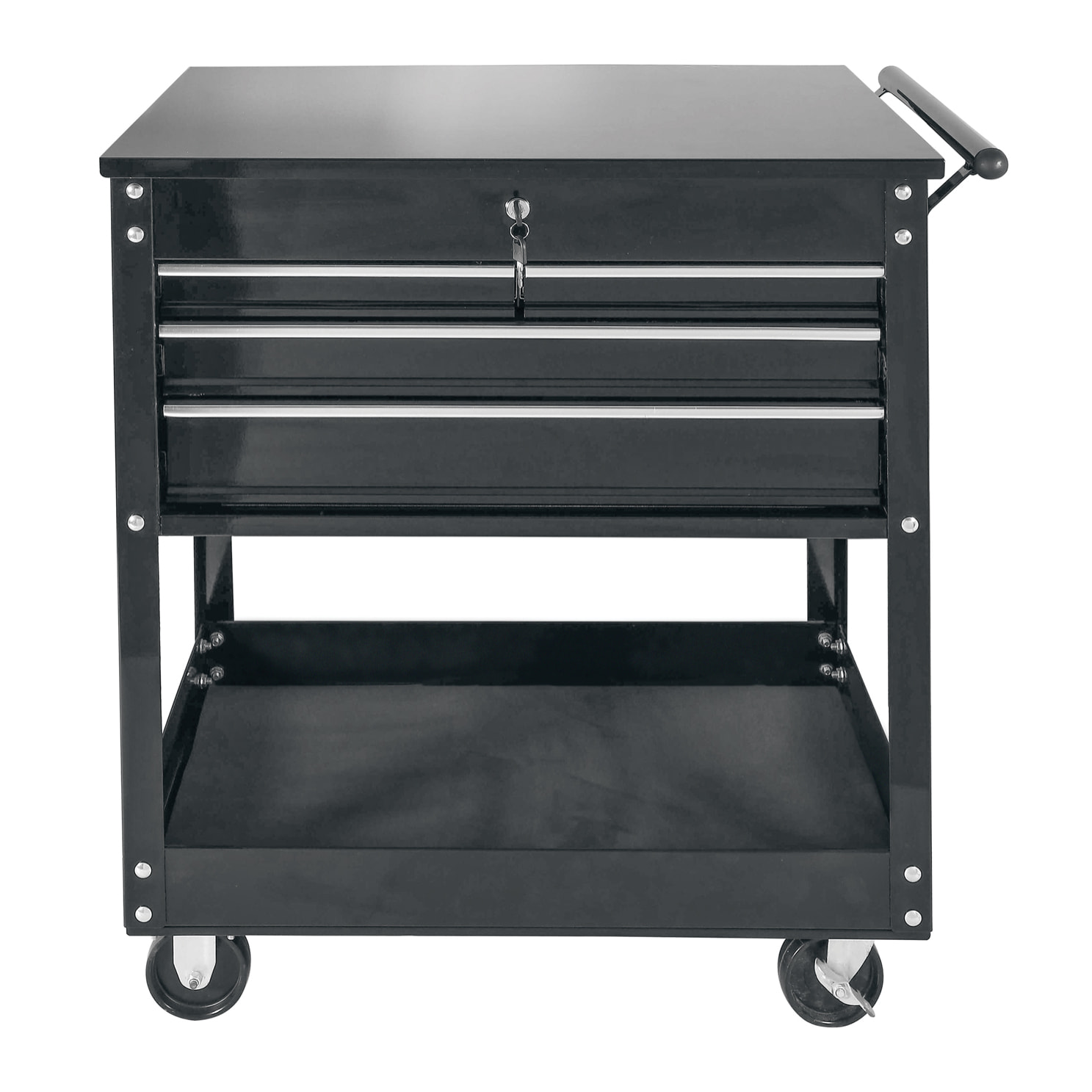 Phoenix TC Series TC3316BK servante dâ€™atelier 33 pouces noire avec tiroirs verrouillables