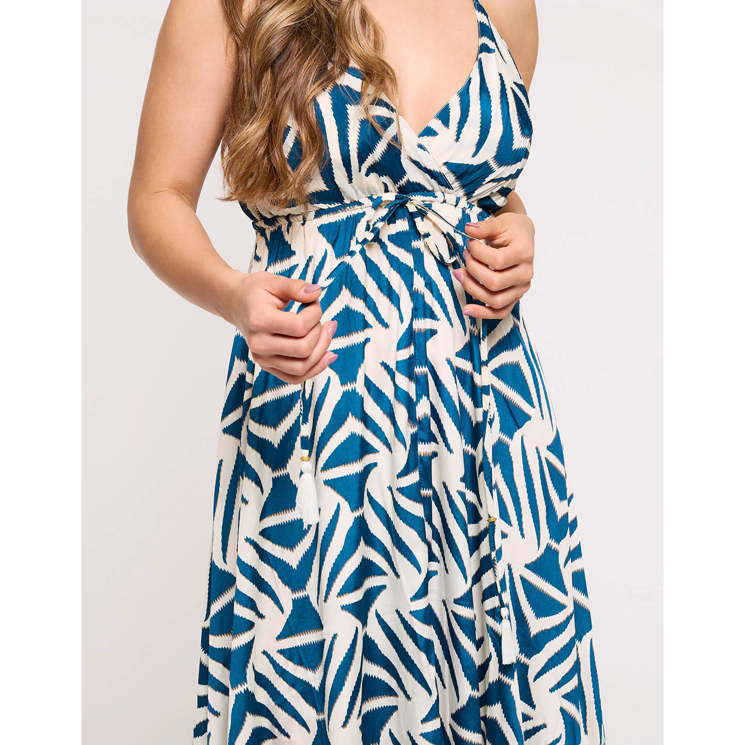 Vestido Largo Azul - Solara Dos