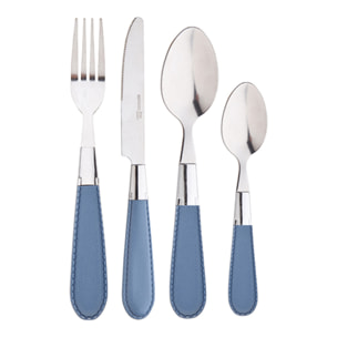 Cubertería 24pcs Renberg Brinny Grey