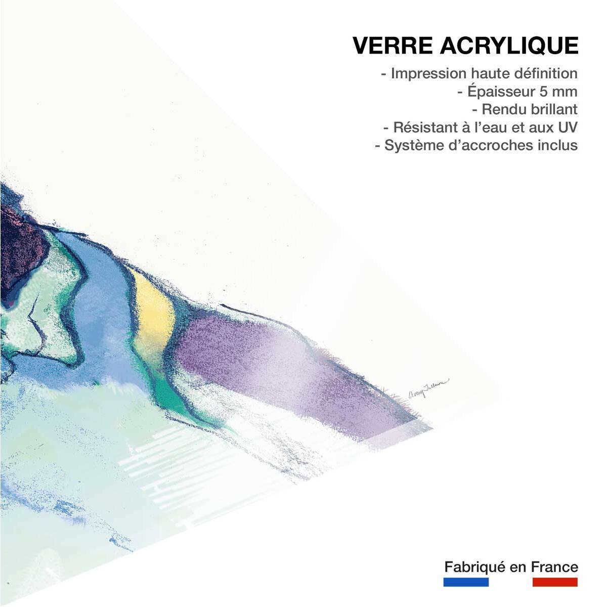 Tableau animaux Bouledogue Ulysse Tableau plexiglas