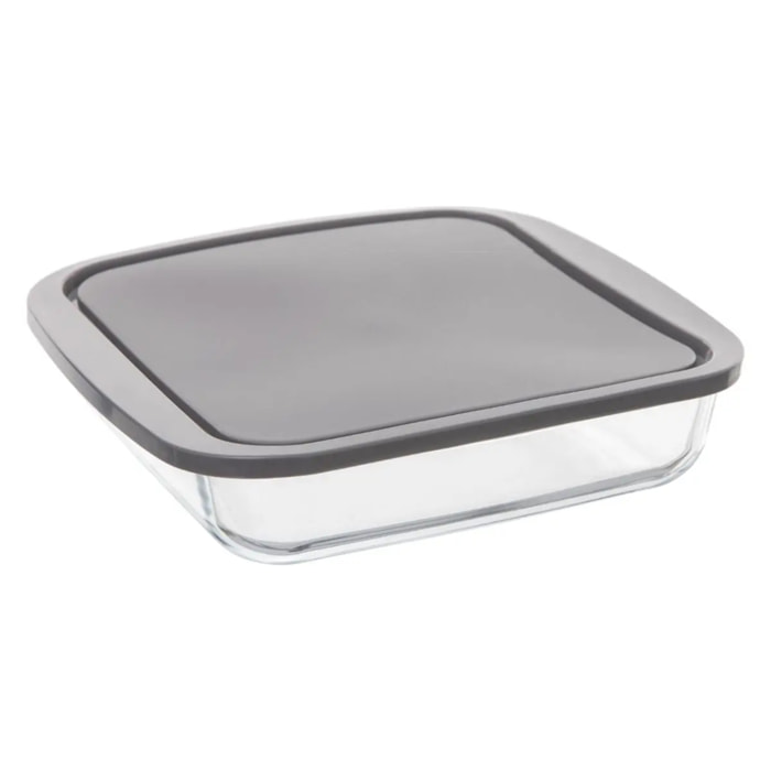 Plat carré couvercle silicone 22cm "KeepEat"