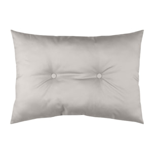 Coussin extérieur coloré de 50 x 70 cm - Beige