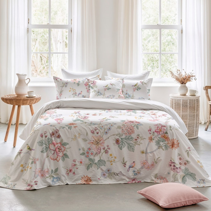 Housse de couette nordique blanche