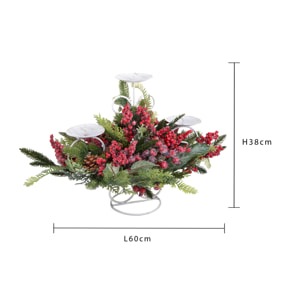 Portacandele - Pezzi 1 - 52xH38x35cm - Bianchi Dino SpA