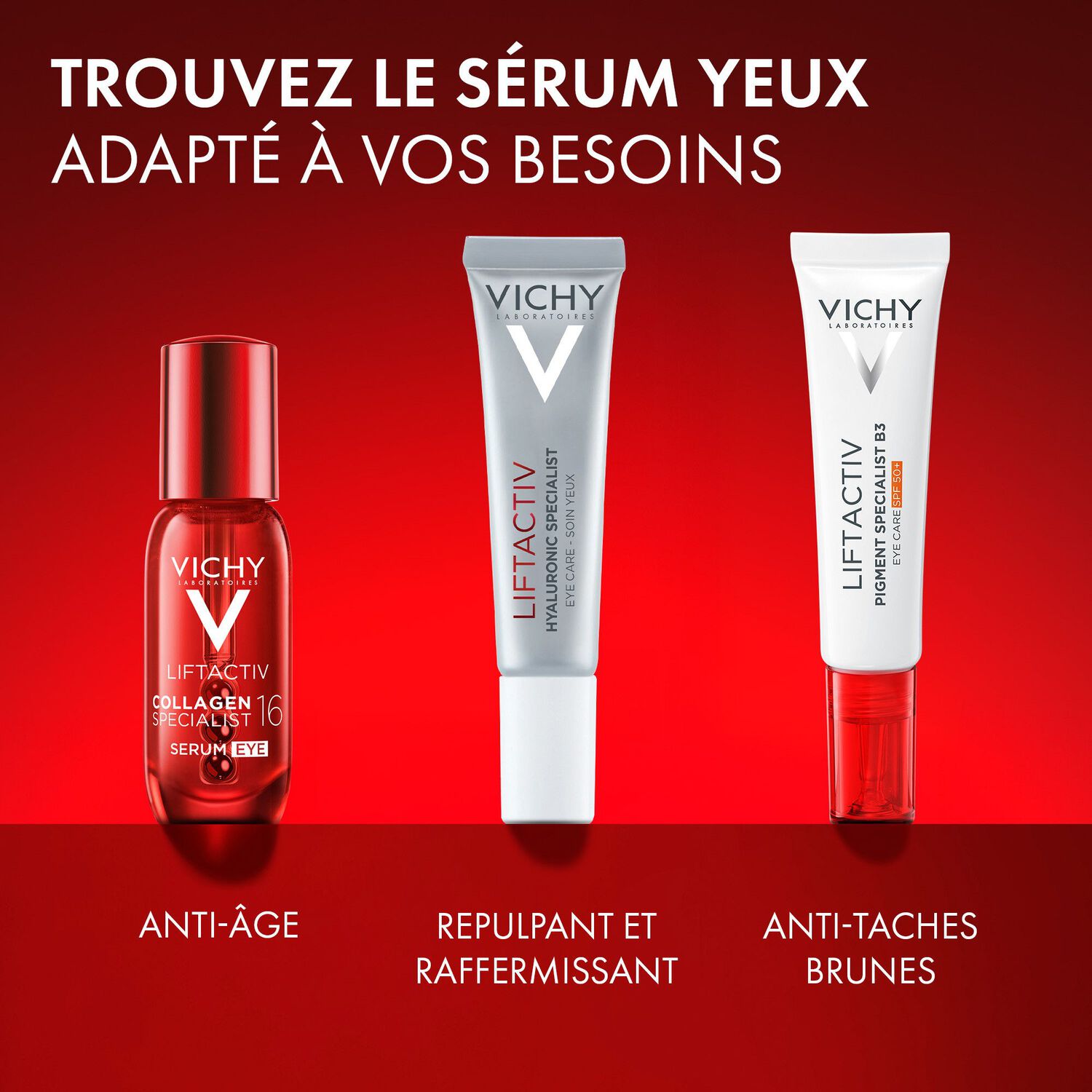 Liftactiv - Sérum Yeux Booster de Collagène Anti-Âge 15ml
