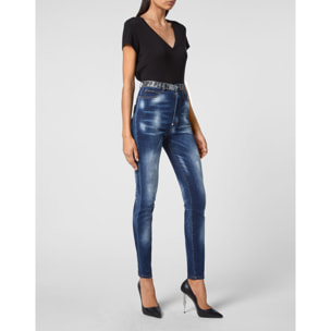 PHILIPP PLEIN Super High Waist Jegging